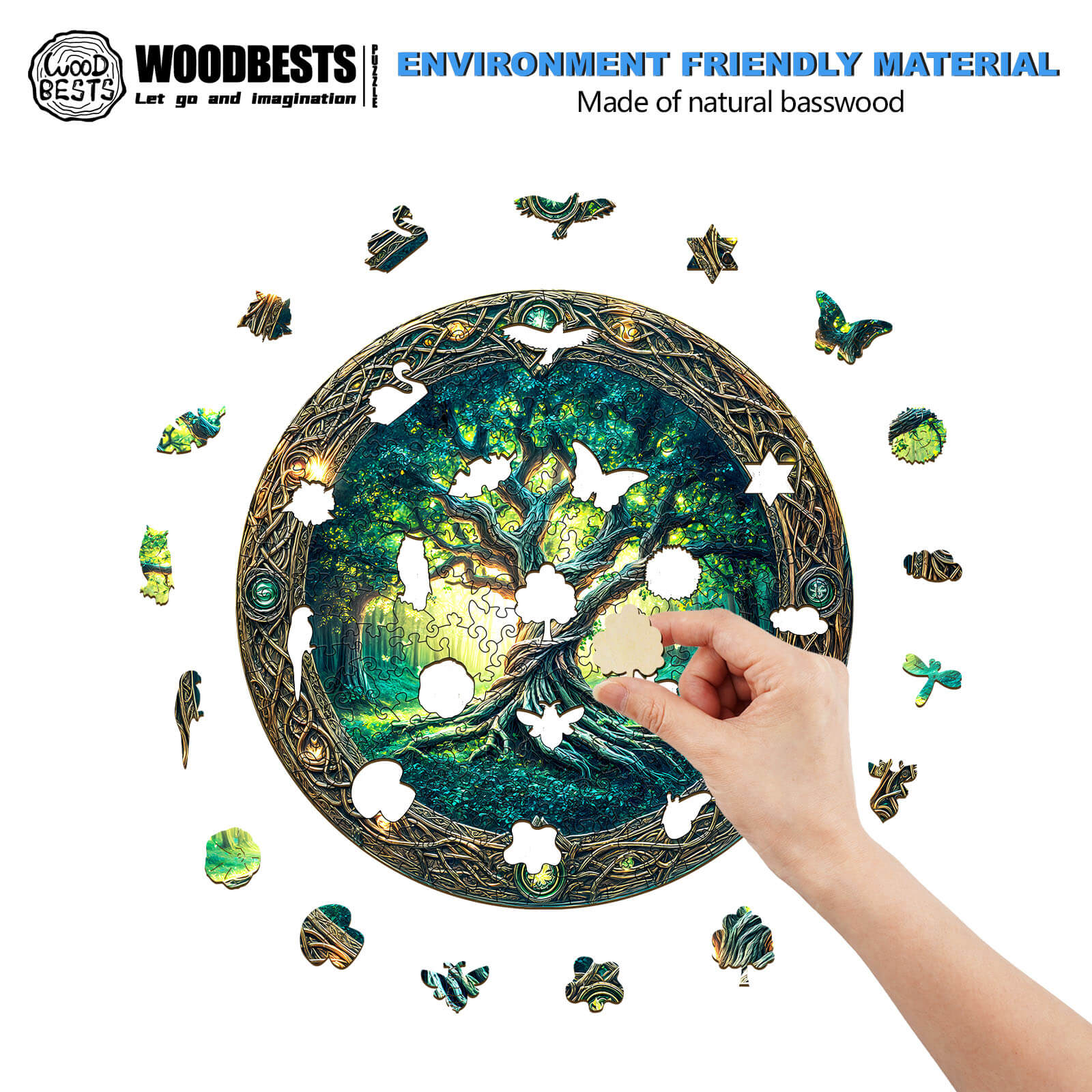 Eternal Tree Wooden Jigsaw Puzzle