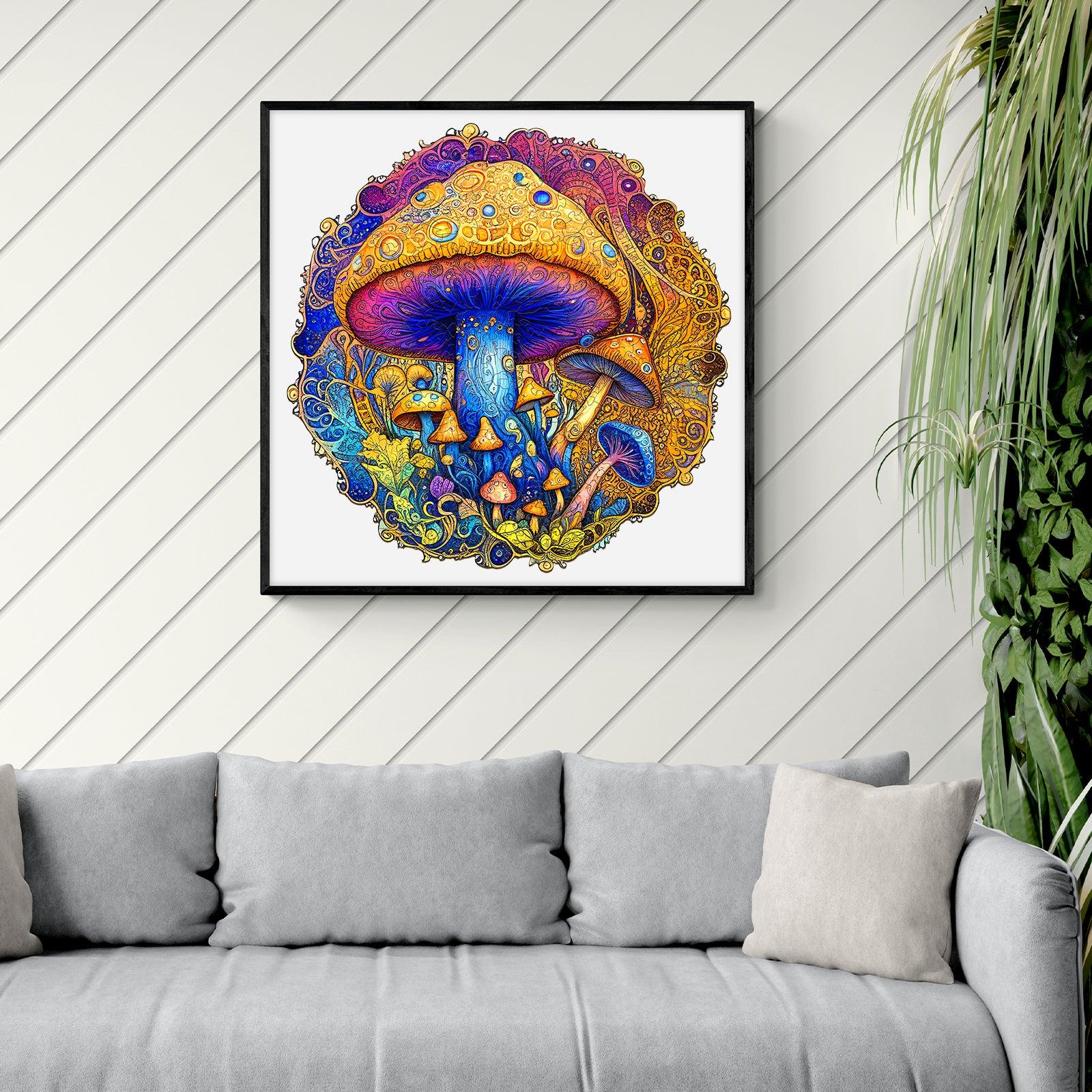 Mushroom Wooden Jigsaw Puzzle