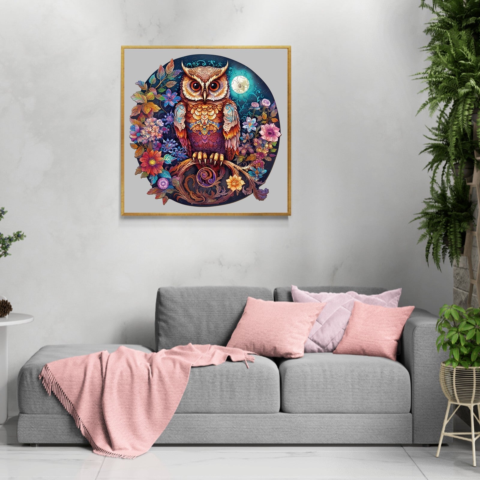 Nocturnal Owl Wooden Jigsaw Puzzle