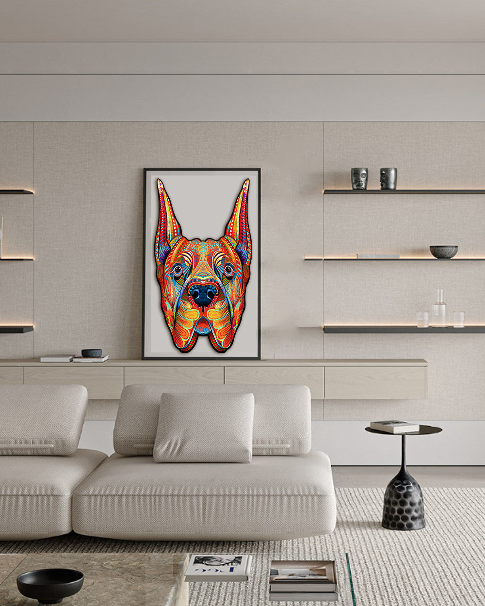 Great Dane Wooden Jigsaw Puzzle