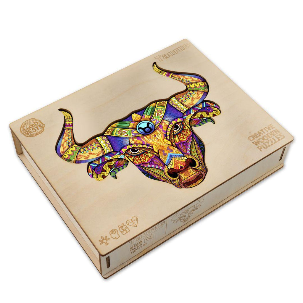 Constellation Taurus Wooden Jigsaw Puzzle