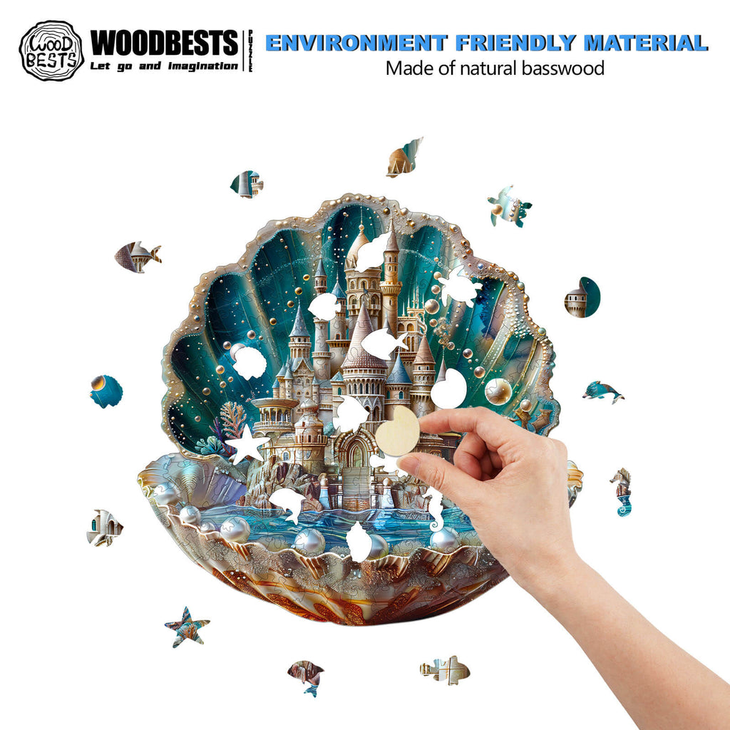 Pearlspire Citadel-2 Wooden Jigsaw Puzzle