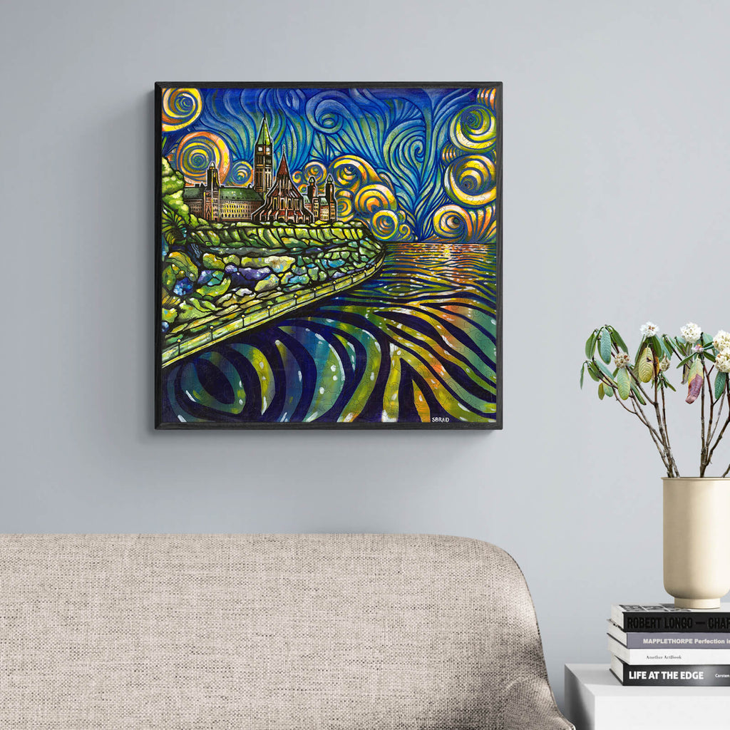 Parliament Glow - By Artist Sarah Bradfield
