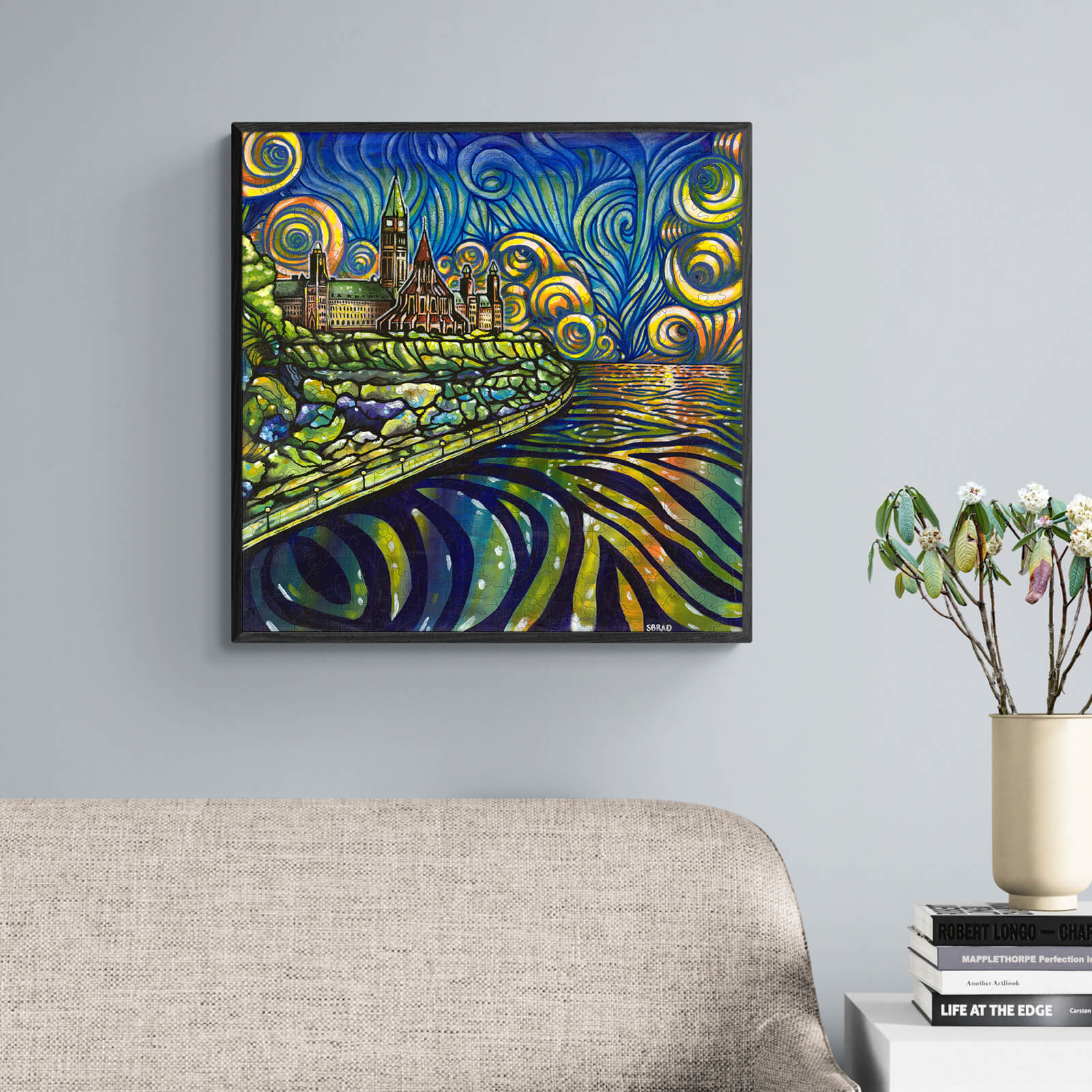 Parliament Glow - By Artist Sarah Bradfield