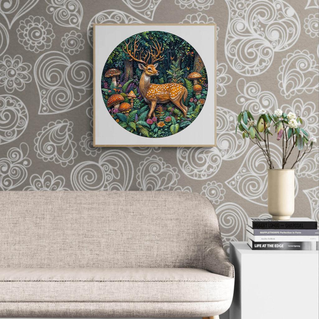 SEEK AND FIND FROGS Wooden Jigsaw Puzzle