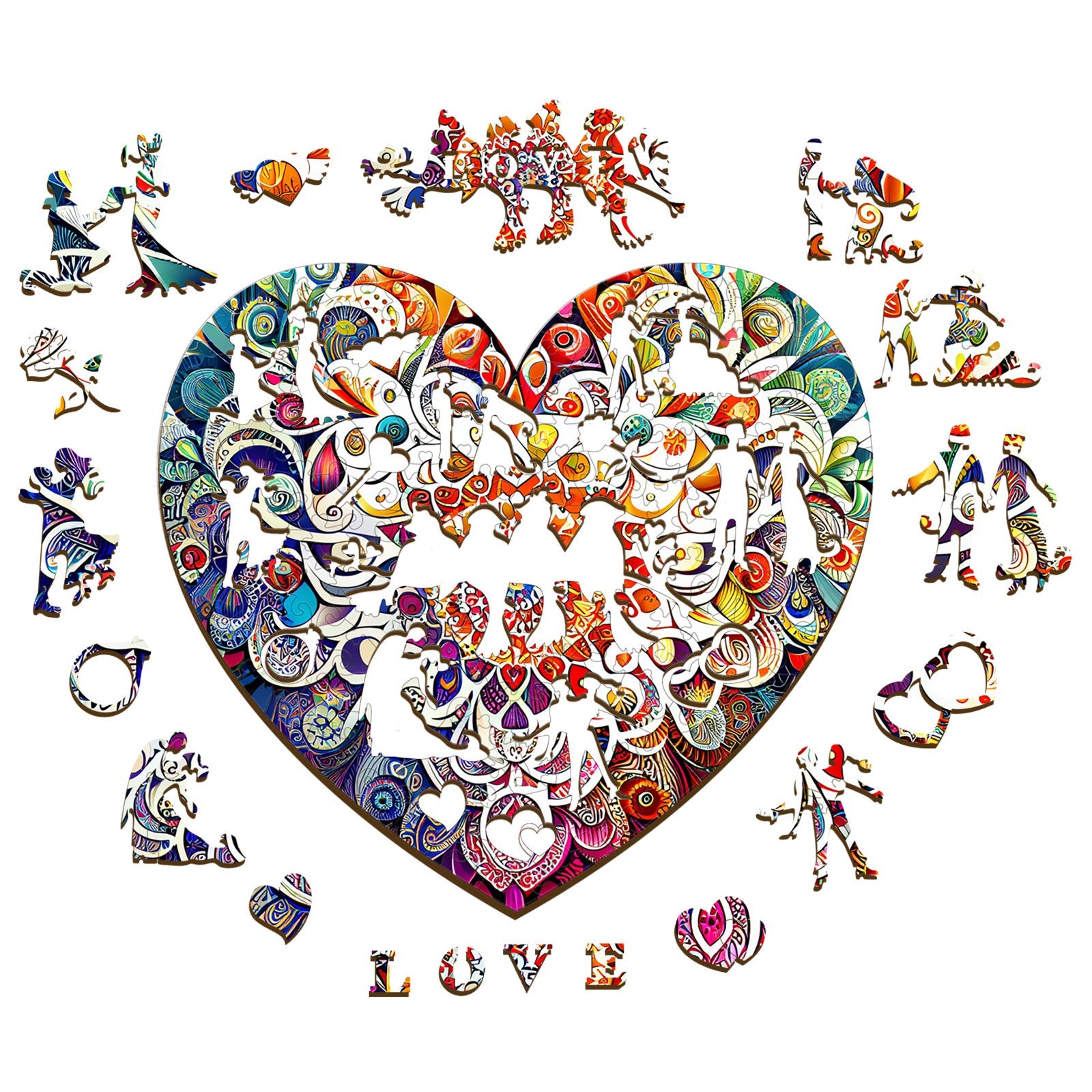 Brave Heart 2 Wooden Jigsaw Puzzle
