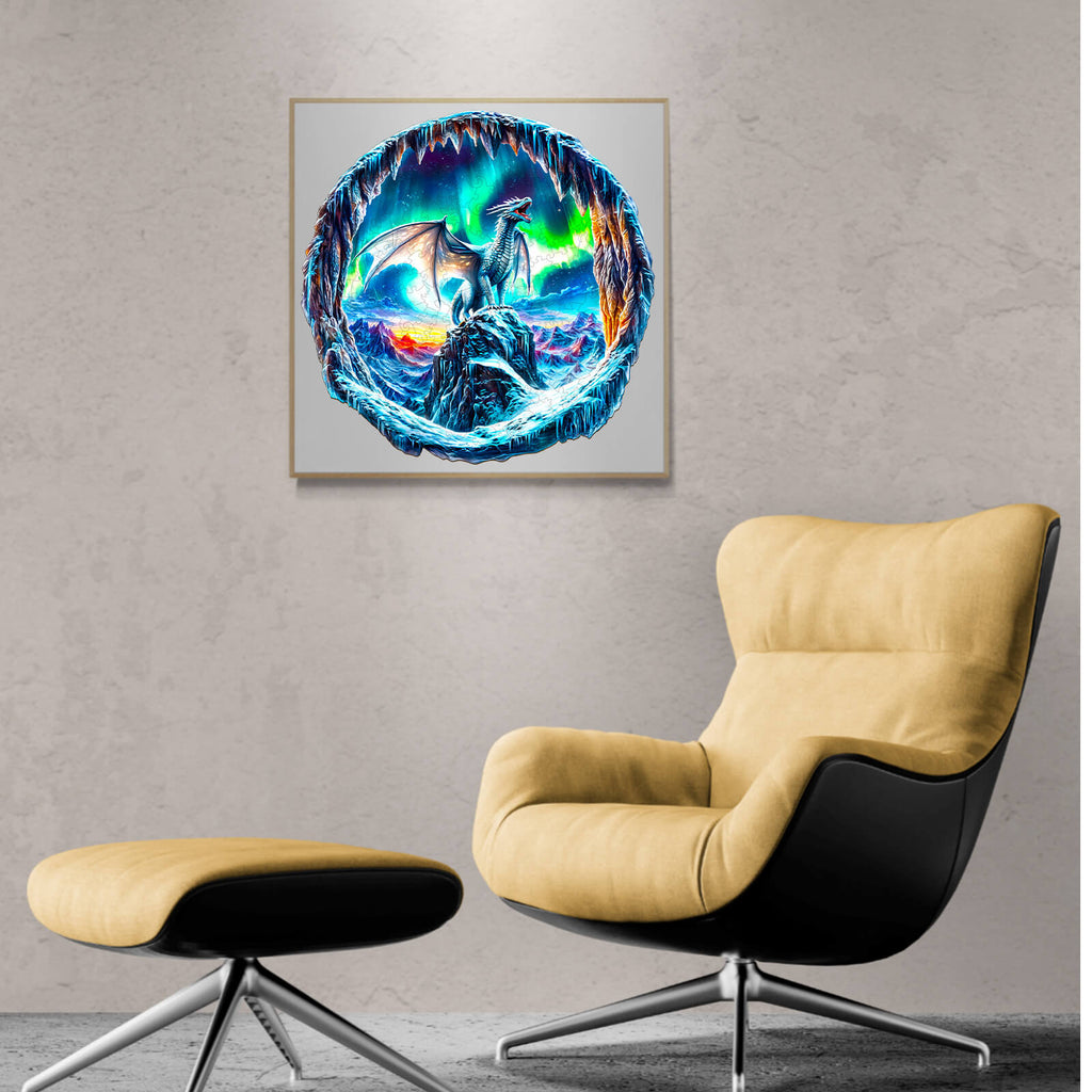 3D Aurora Dragon Wooden Jigsaw Puzzle