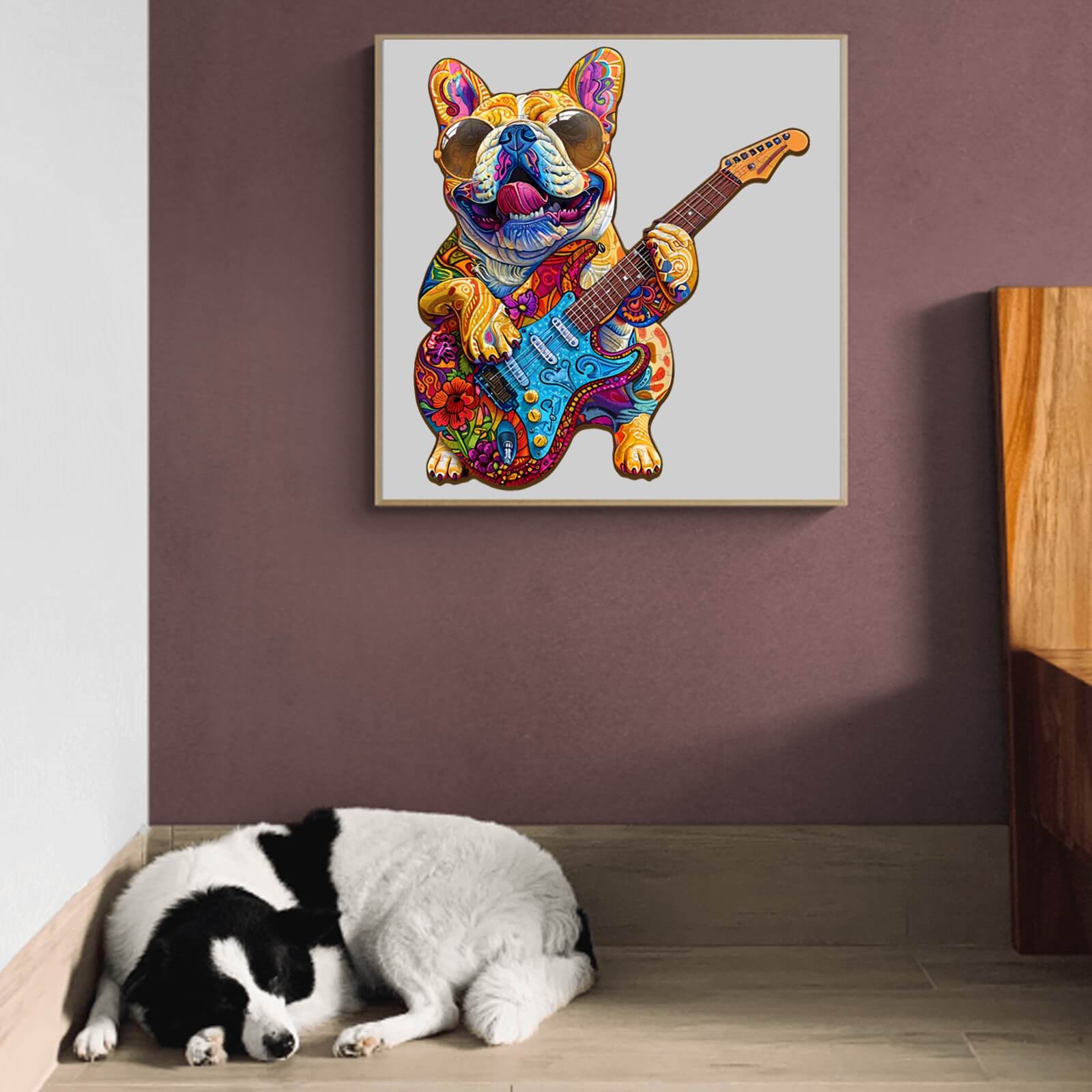 Rock Dog Wooden Jigsaw Puzzle