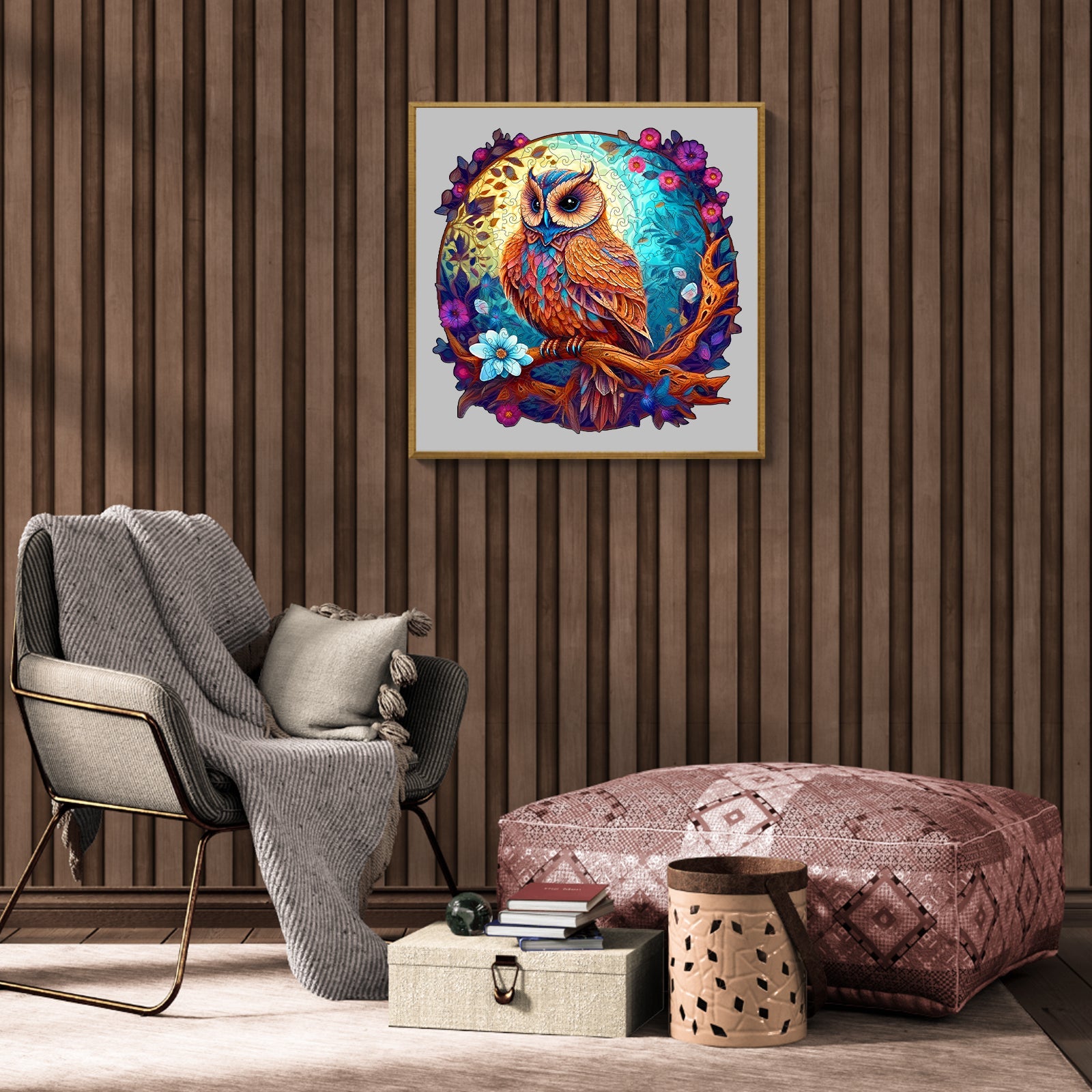 Silent Owl Wooden Jigsaw Puzzle