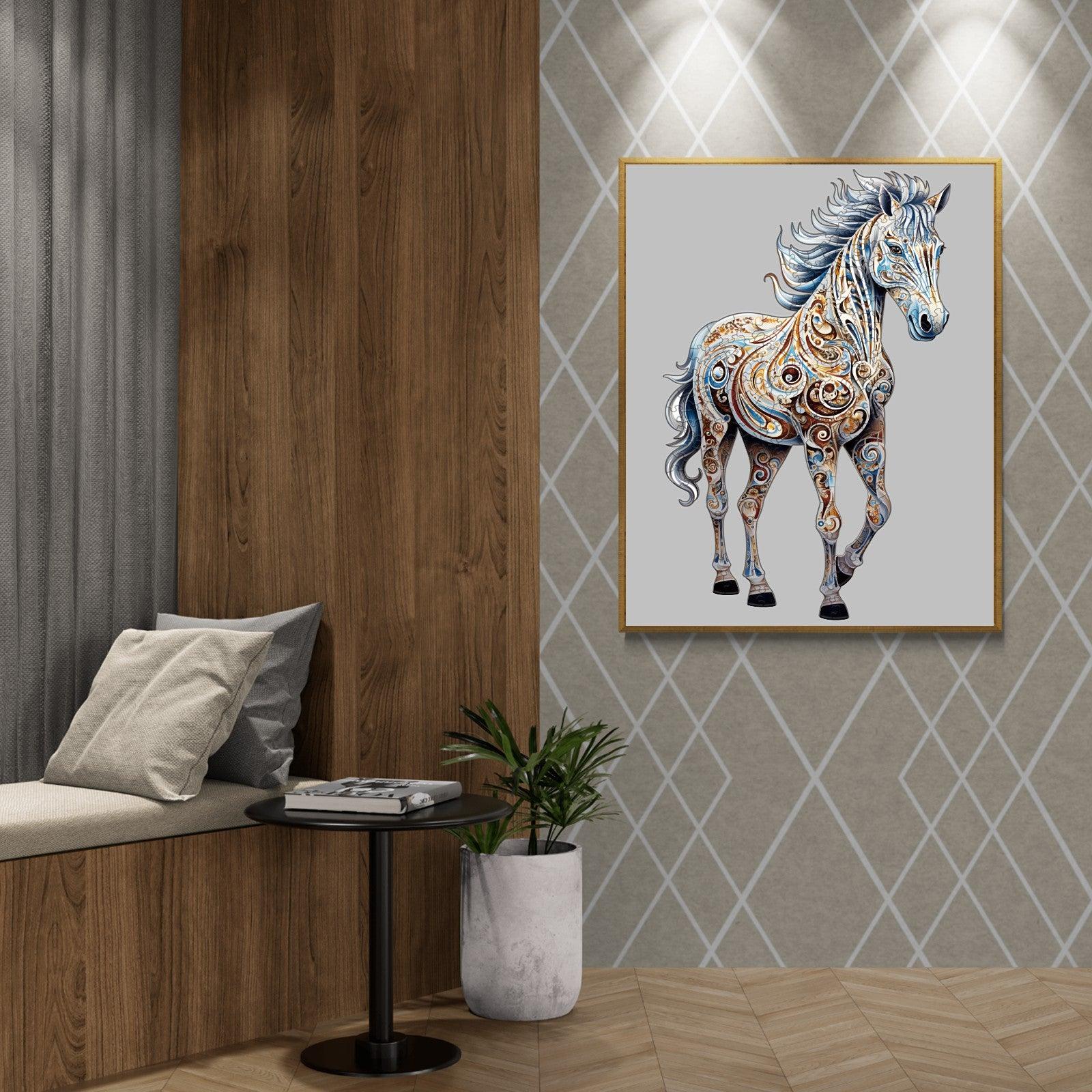 Free Zebra 2 Wooden Jigsaw Puzzle