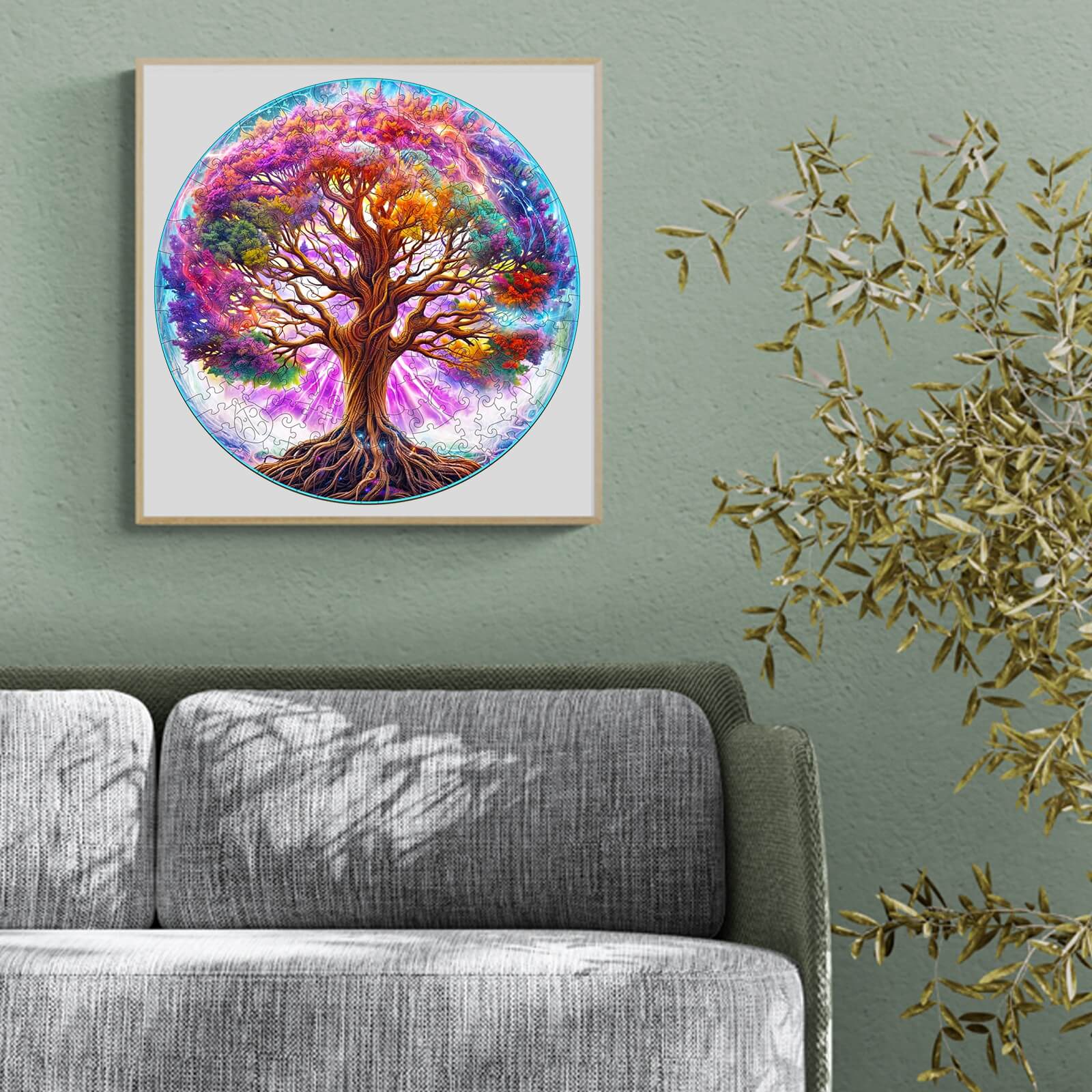 Dreamy Life Tree Wooden Jigsaw Puzzle
