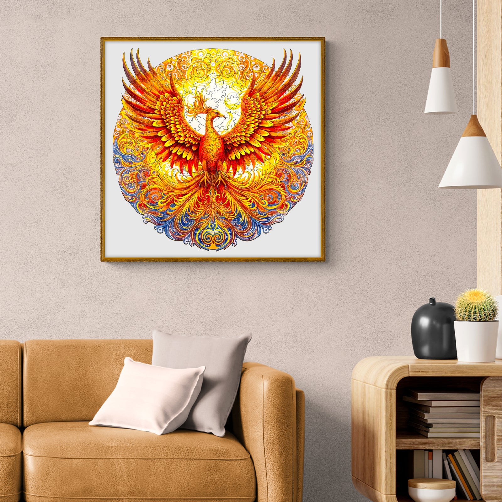 Noble Phoenix Wooden Jigsaw Puzzle