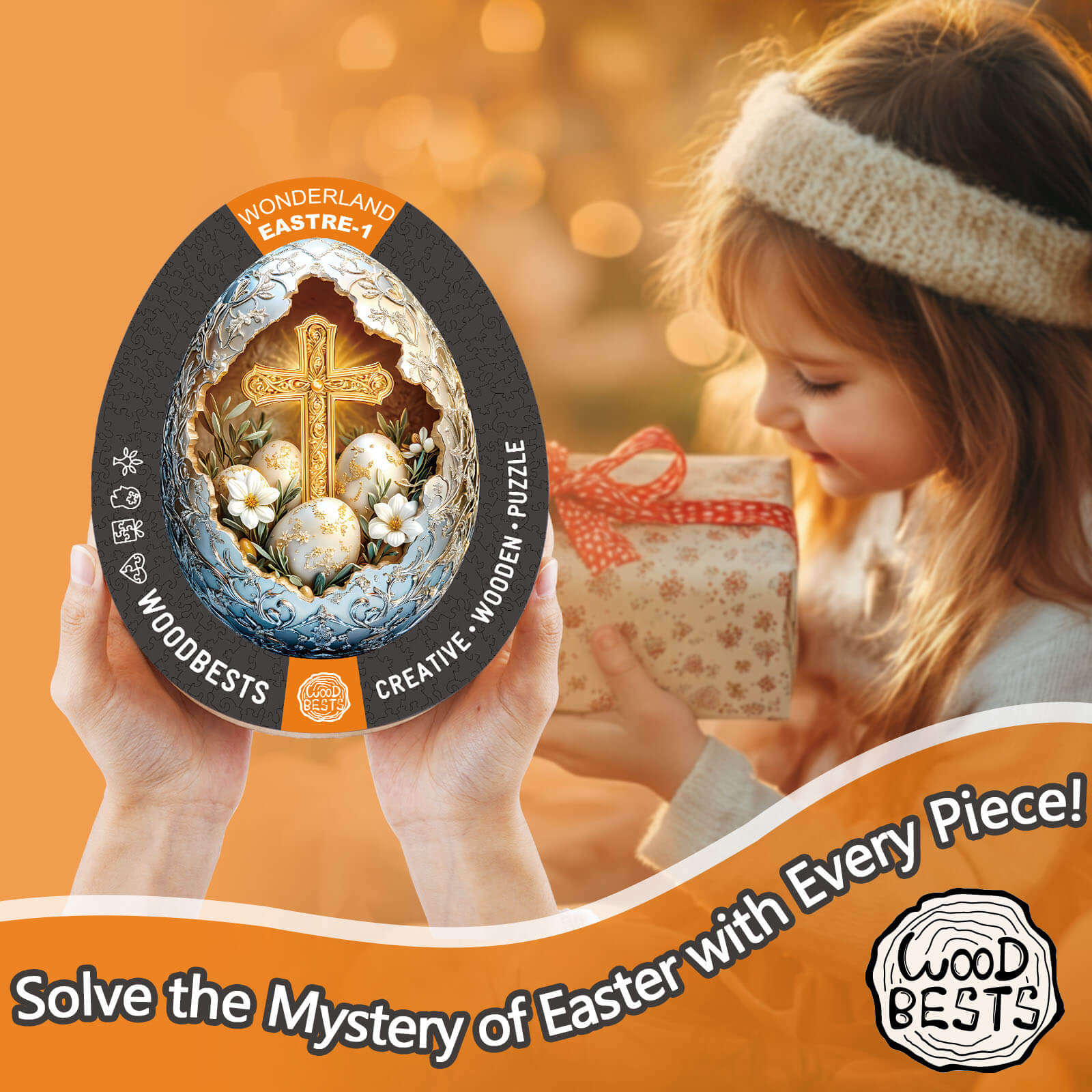 Wonderland Easter-1 Wooden Jigsaw Puzzle