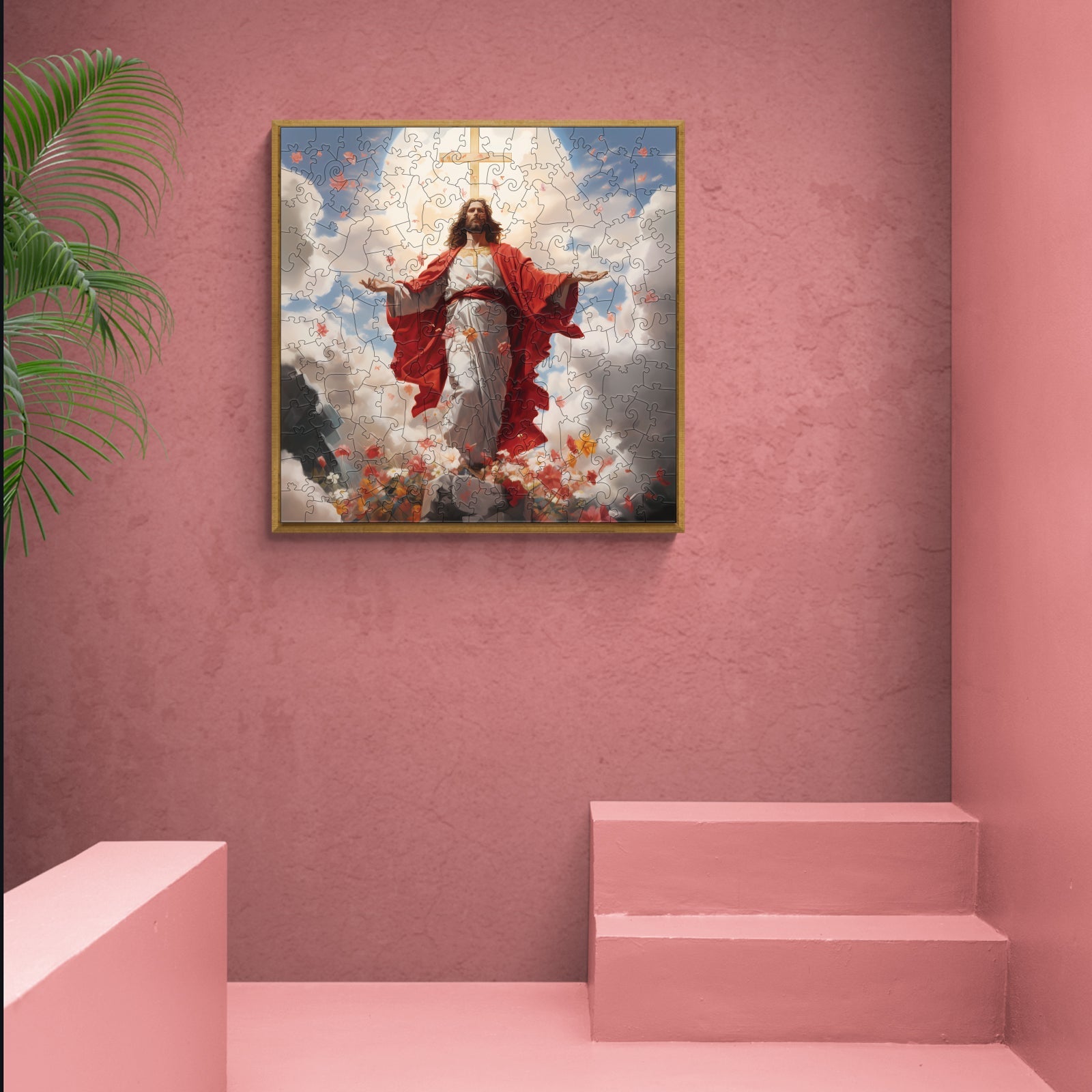 The Passion of Jesus-Heaven Wooden Jigsaw Puzzle