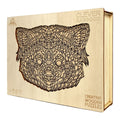 Clever Raccoon Wooden Jigsaw Puzzle