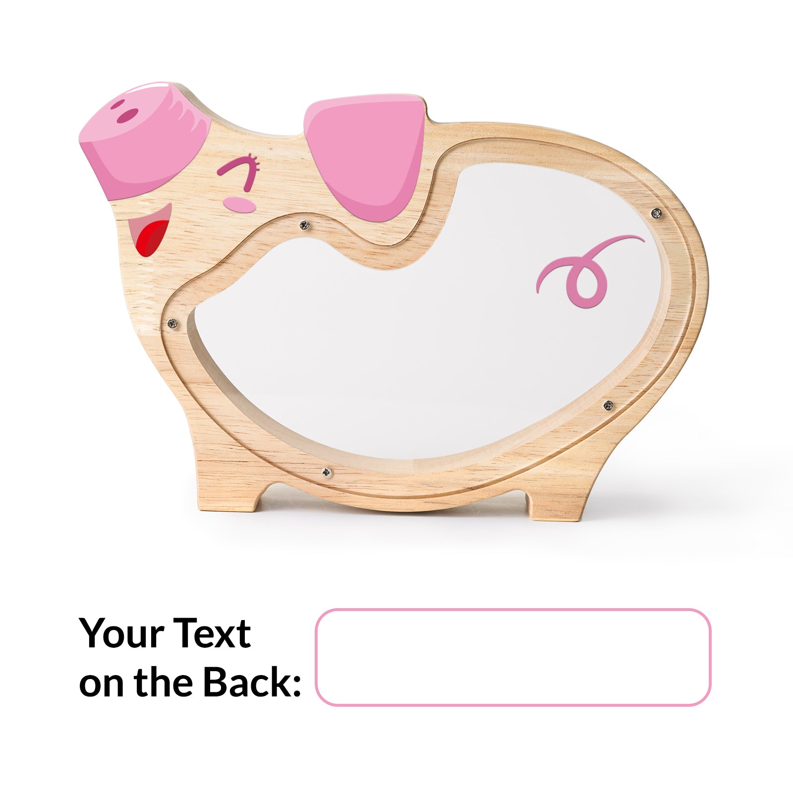 Custom Piggy Bank for Kids