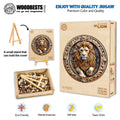 Sculpture Lion Wooden Jigsaw Puzzle