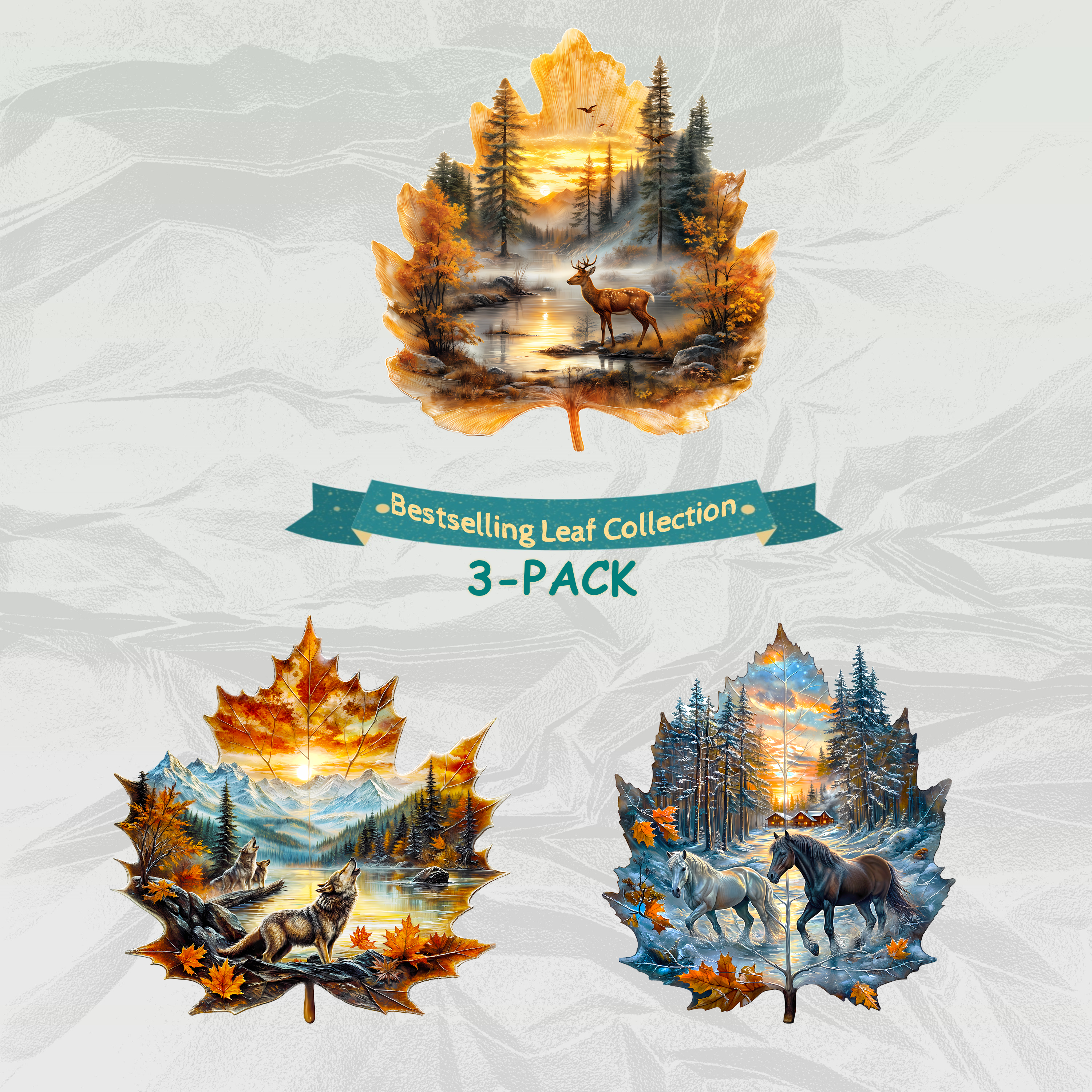 Best-Selling Leaf Collection 3-Pack