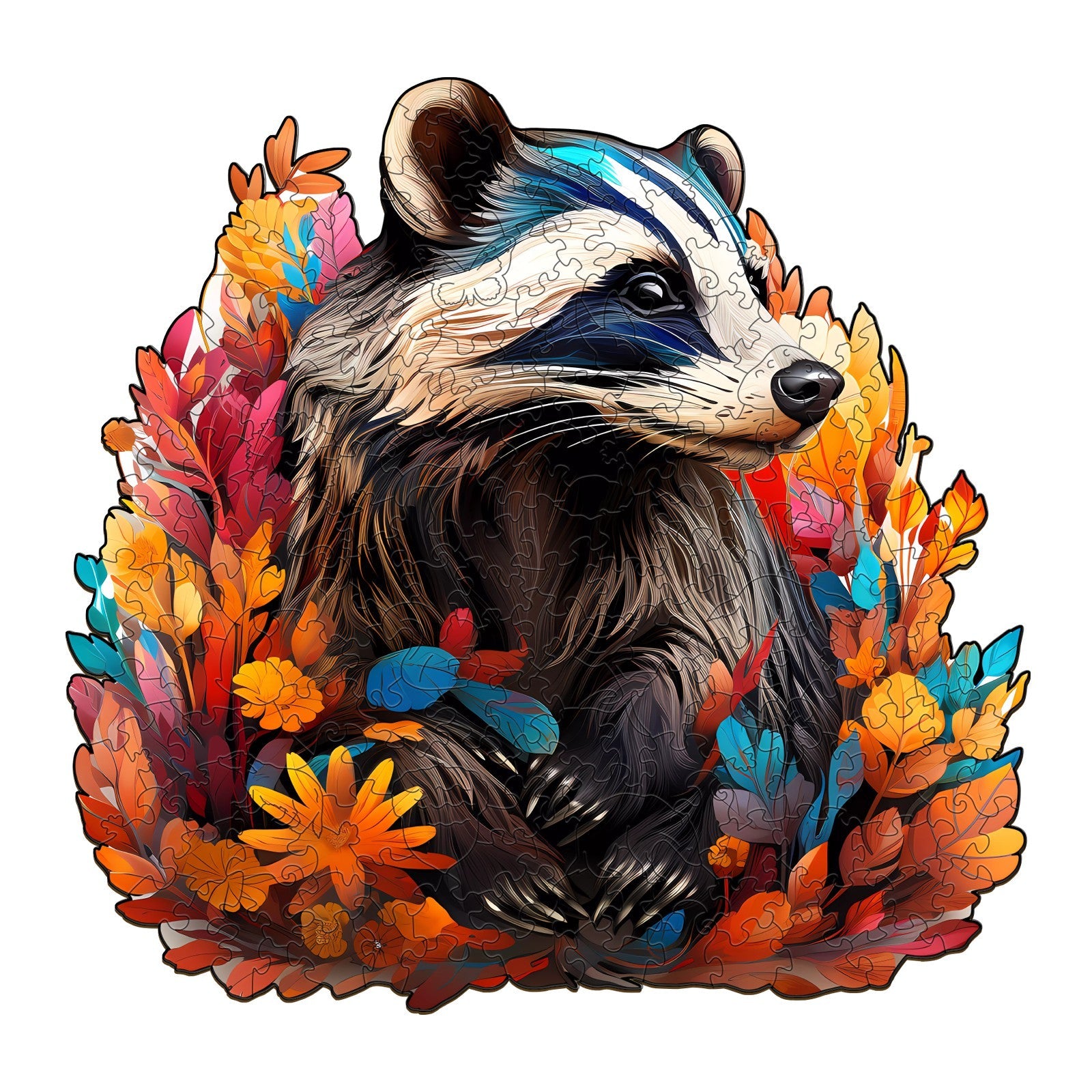 Badger Wooden Jigsaw Puzzle