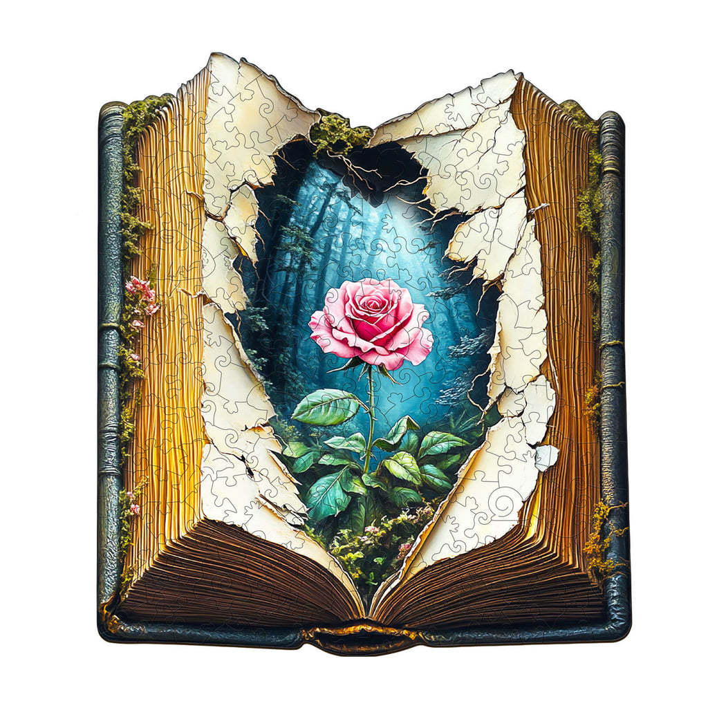Blooming Story  Wooden Jigsaw Puzzle
