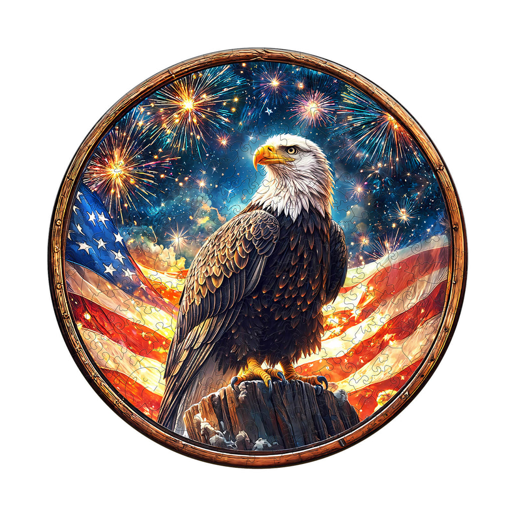Spirit of Liberty Wooden Jigsaw Puzzle