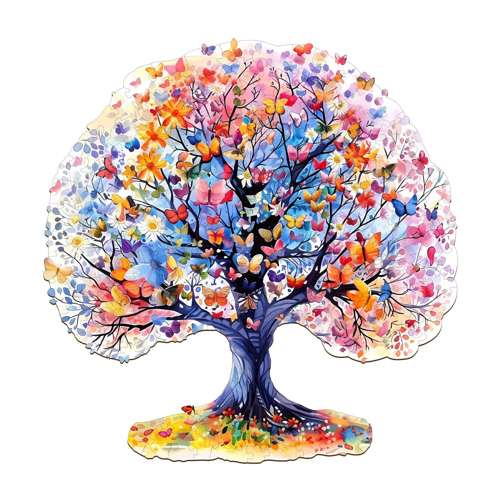 Life Tree Wooden Jigsaw Puzzle