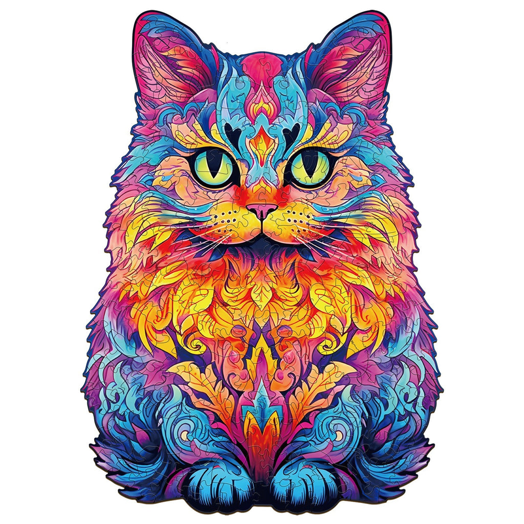 British Short Hair Wooden Jigsaw Puzzle