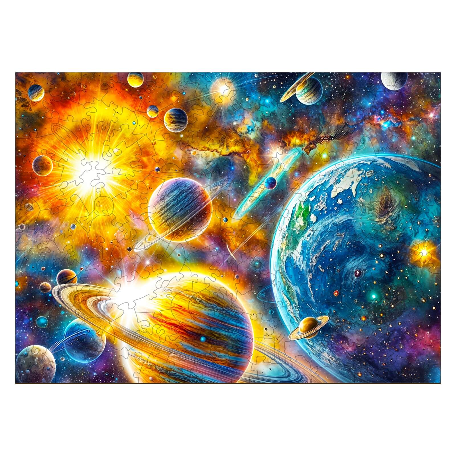 Cosmic Reverie-1 Wooden Jigsaw Puzzle