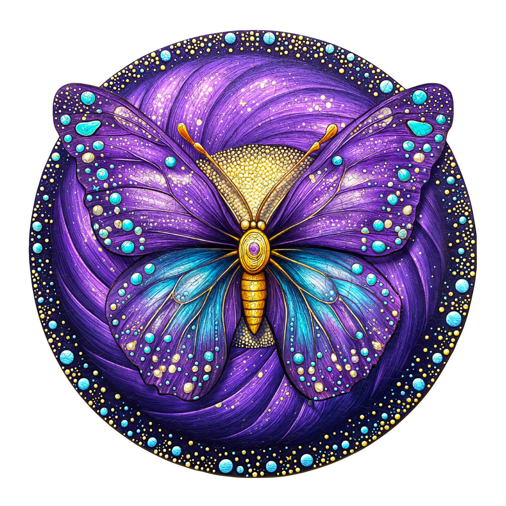Seek and Find Butterflies Wooden Jigsaw Puzzle