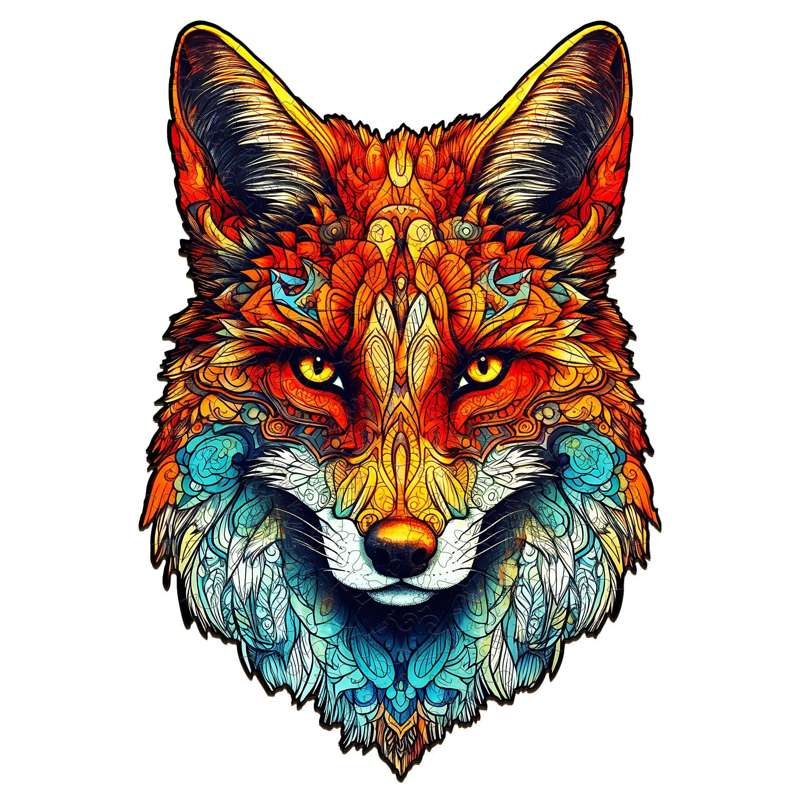 Uninhibited FOX Wooden Jigsaw Puzzle