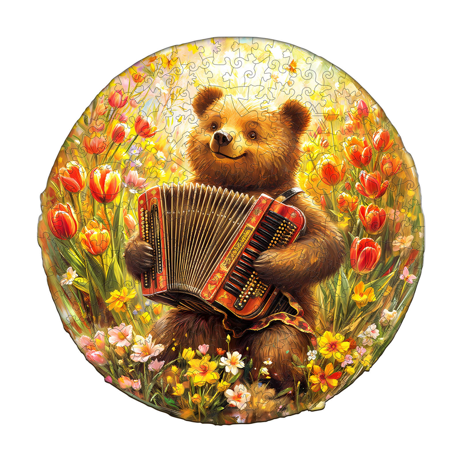 Melody Meadow Wooden Jigsaw Puzzle