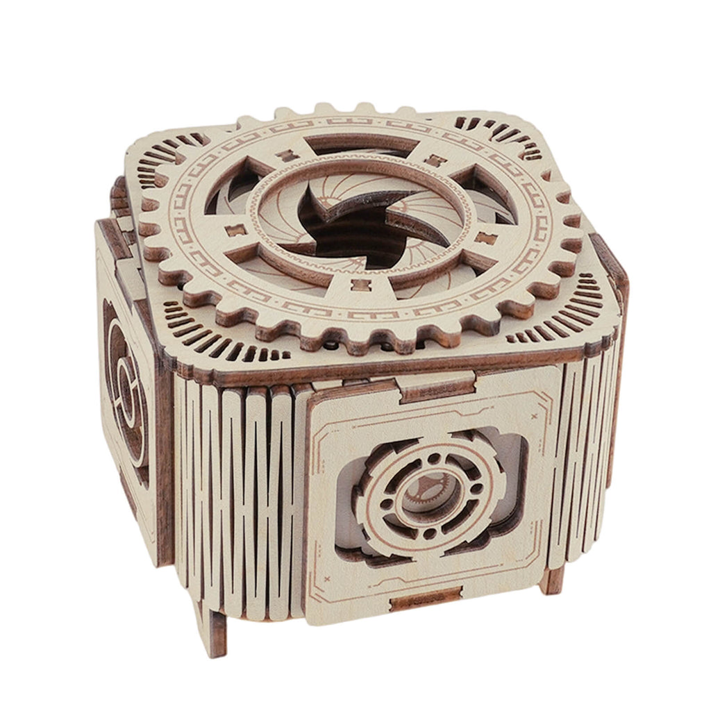 Light Birch – 3D Music Ring Box