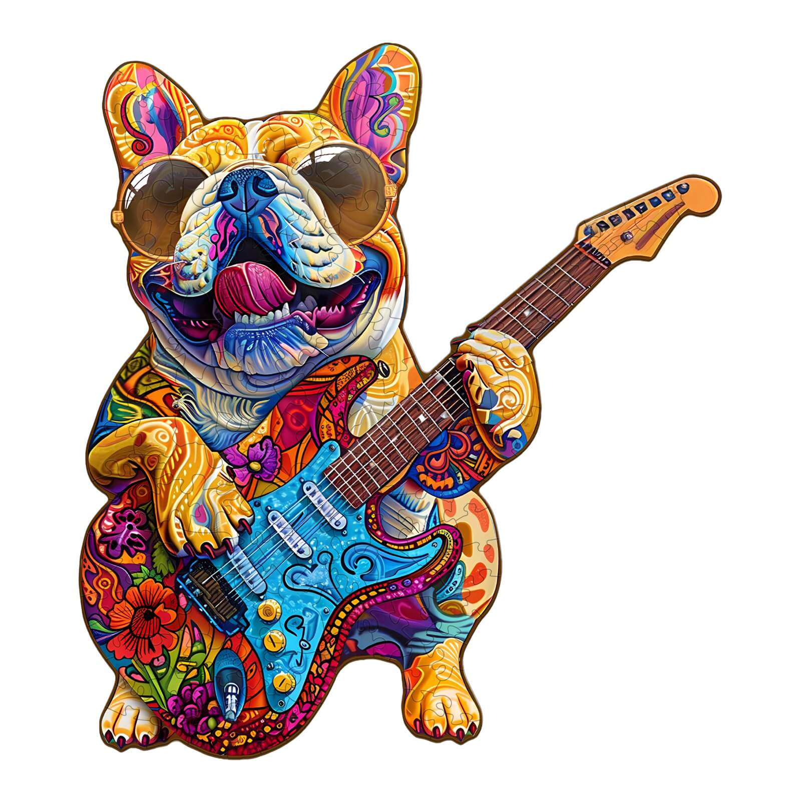 Rock Dog Wooden Jigsaw Puzzle