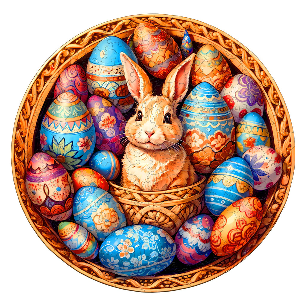 Easter Egg Wooden Jigsaw Puzzle
