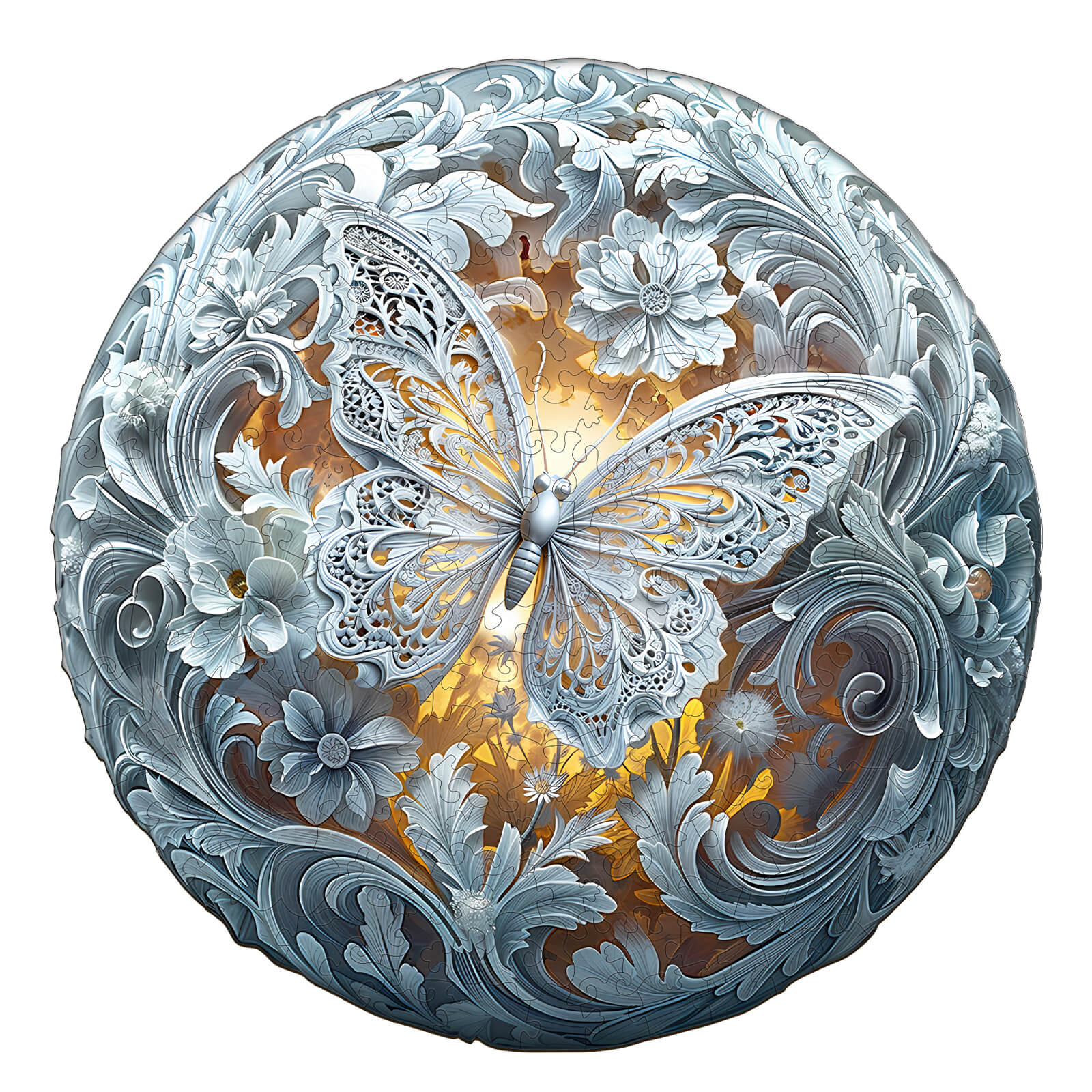 Celestial Wings Wooden Jigsaw Puzzle
