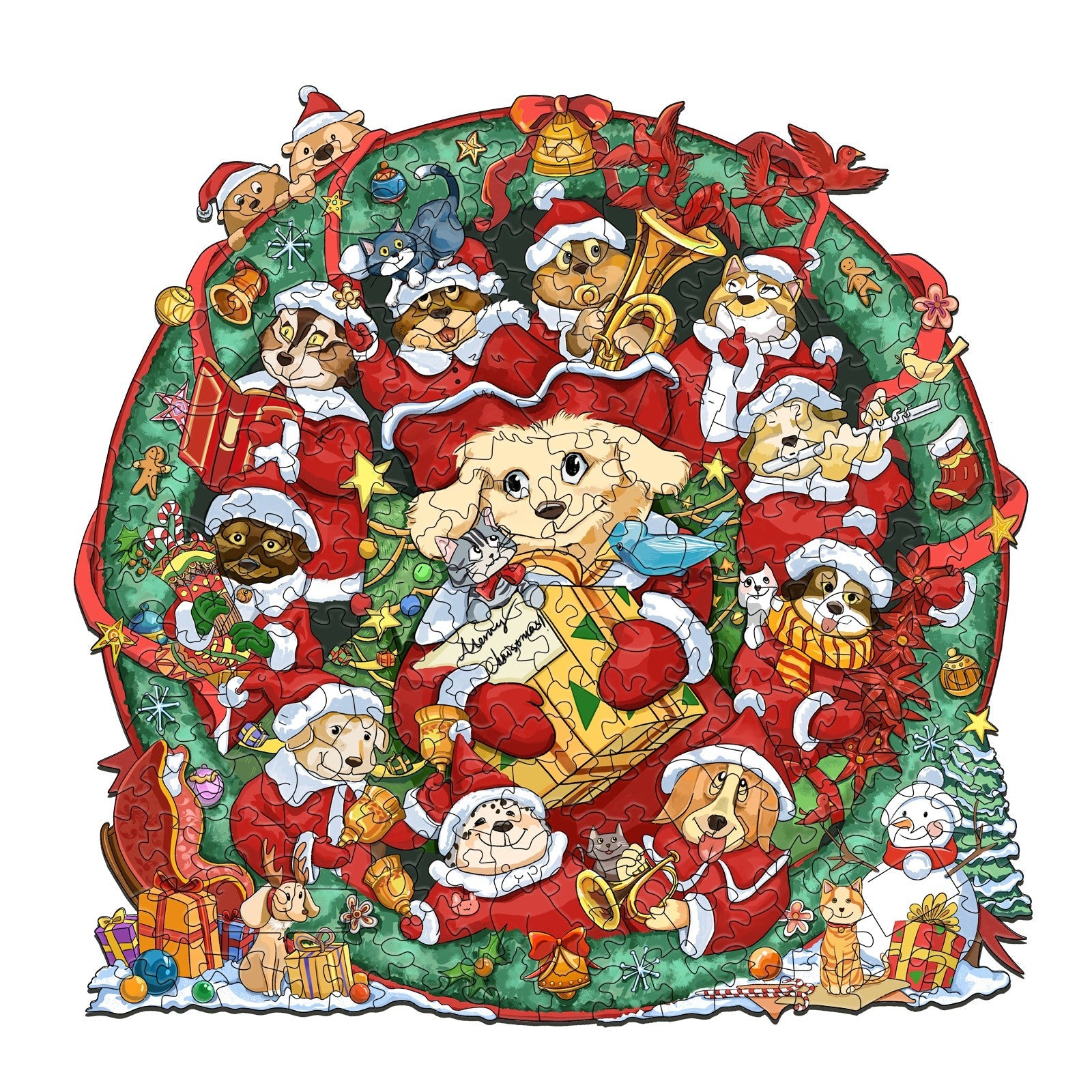 Supasanta Wooden Jigsaw Puzzle