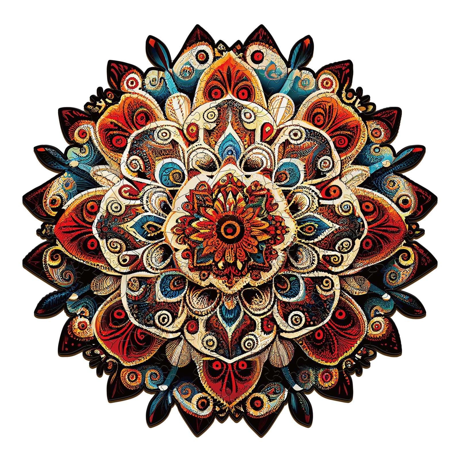 Mandala-6 Wooden Jigsaw Puzzle