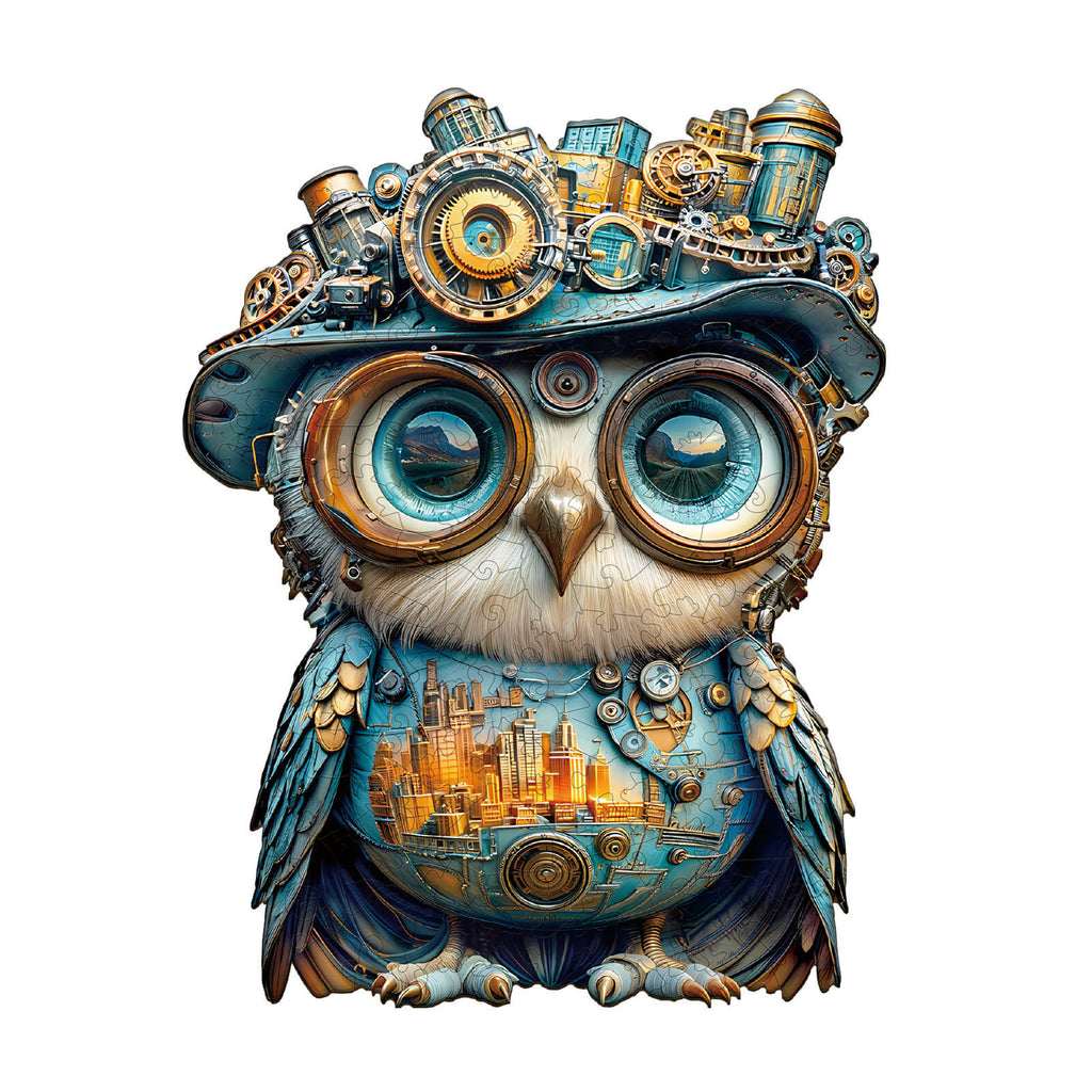 Urban Observer Wooden Jigsaw Puzzle