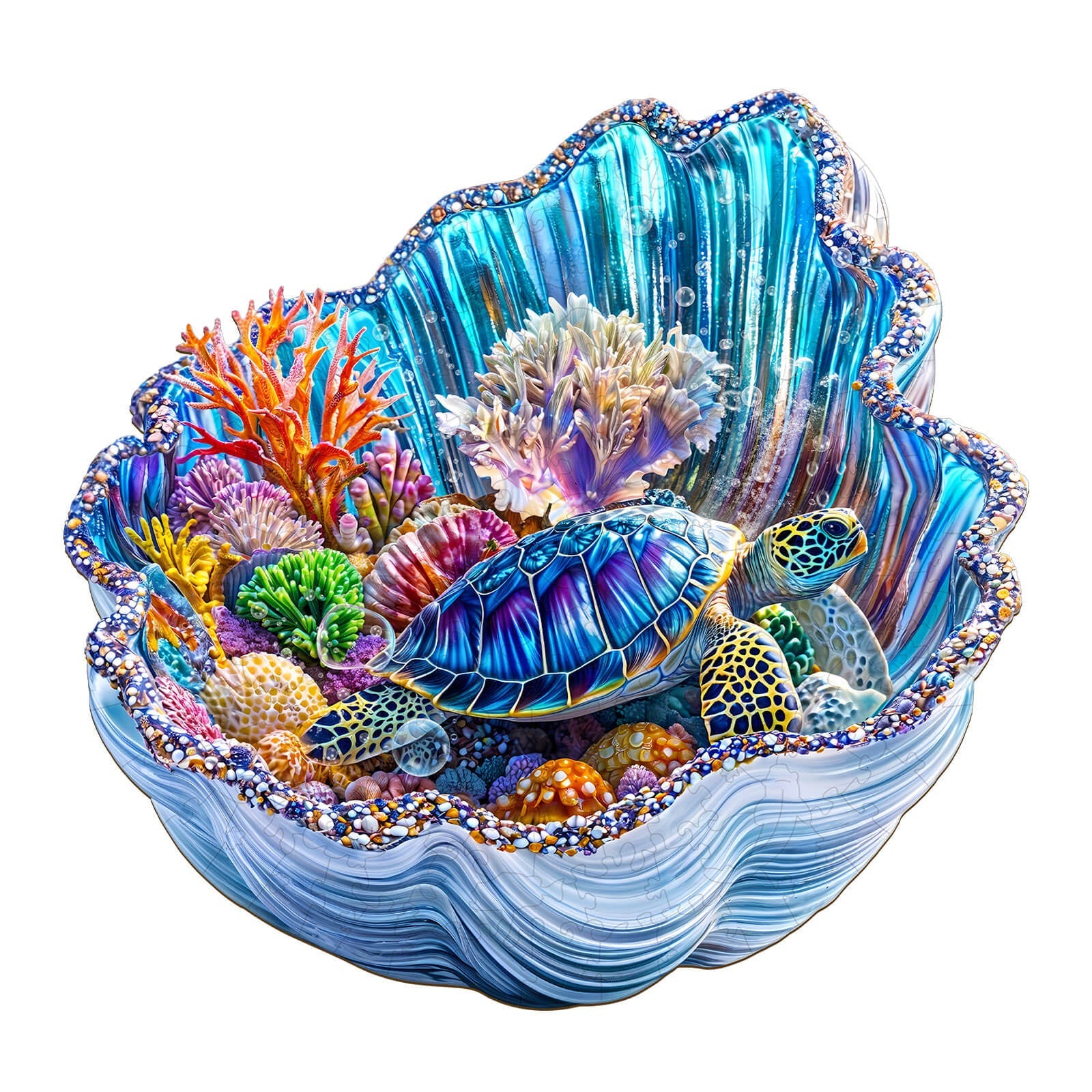 3D Giant Shell Dreams Wooden Jigsaw Puzzle