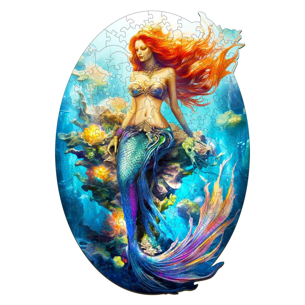 Mermaid 2 Wooden Jigsaw Puzzle