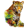 Jungle Cheetah Wooden Jigsaw Puzzle