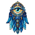Gem Eye Dream Catcher Wooden Jigsaw Puzzle