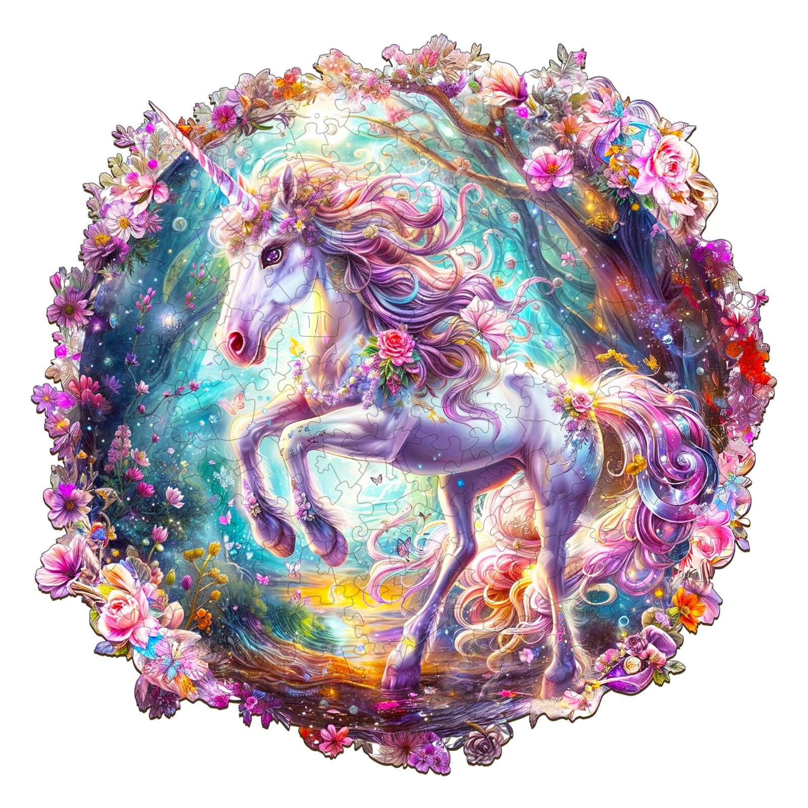 Elf Pony Wooden Jigsaw Puzzle