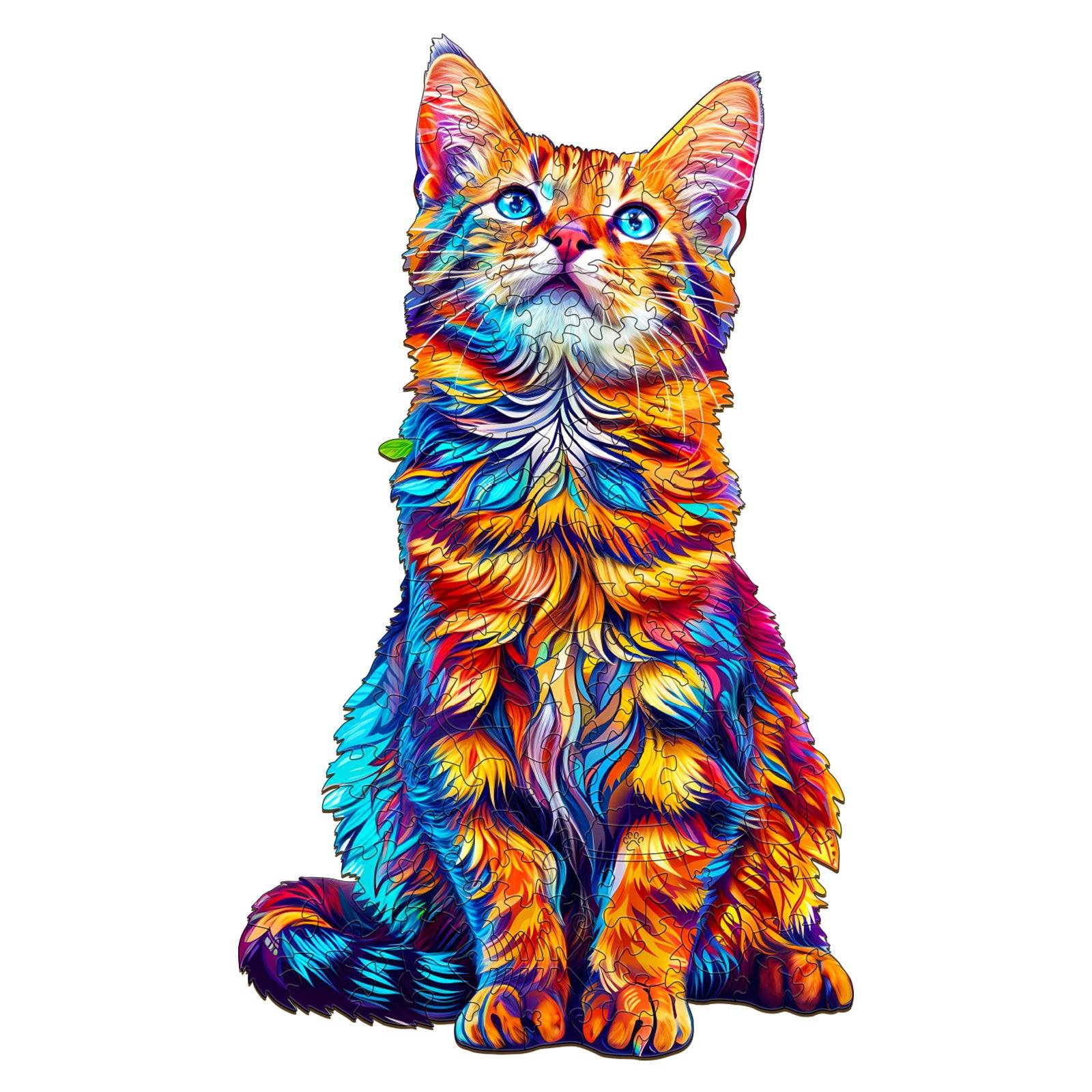 Flash Sale⚡  Bengal Cat-2 Wooden Jigsaw Puzzle