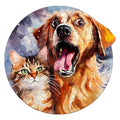 Cat And Dog Wooden Jigsaw Puzzle