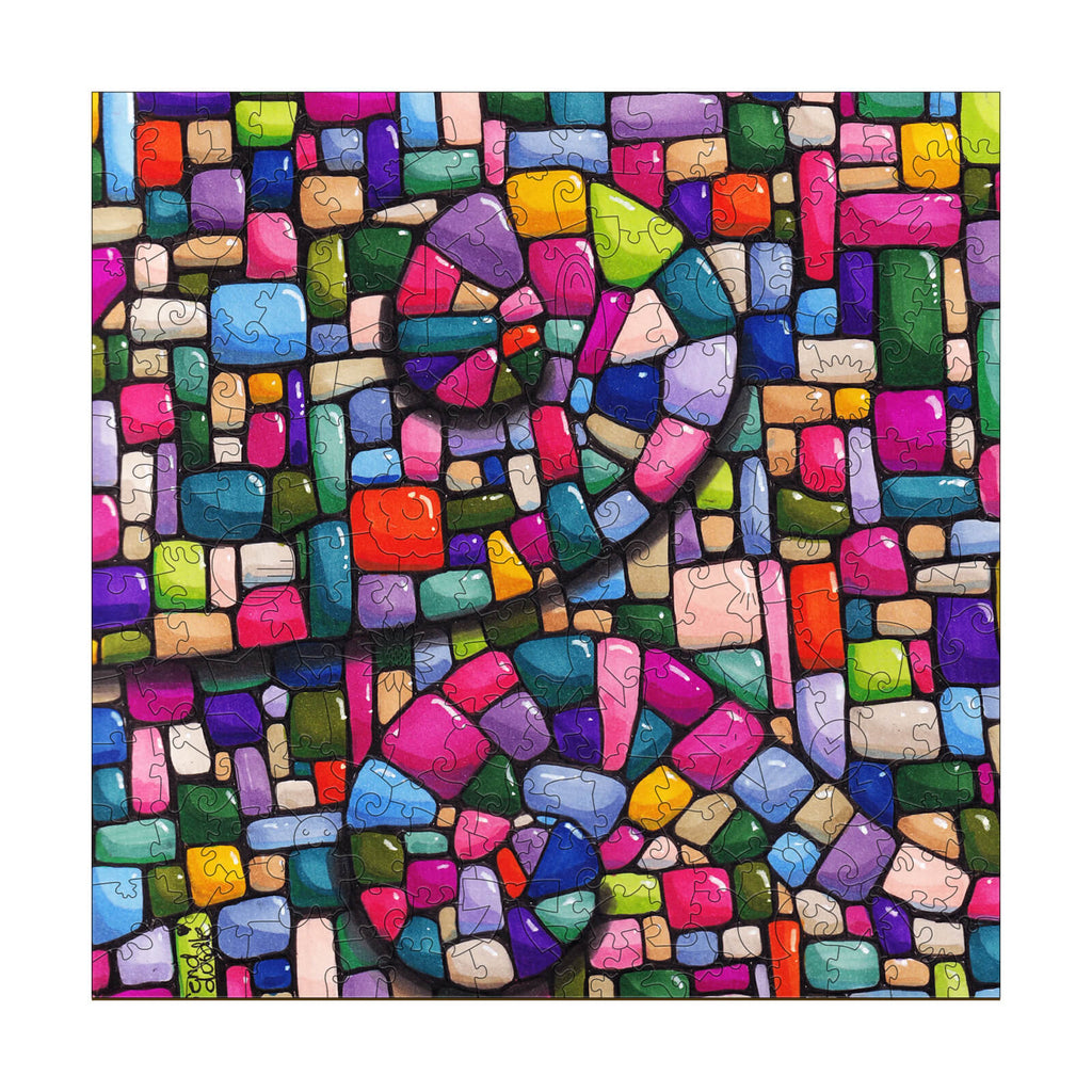 Swirl Wall - By Artist Erin Desjardine