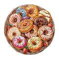 Donuts Wooden Jigsaw Puzzle