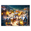 Christmas Village Wooden Jigsaw Puzzle