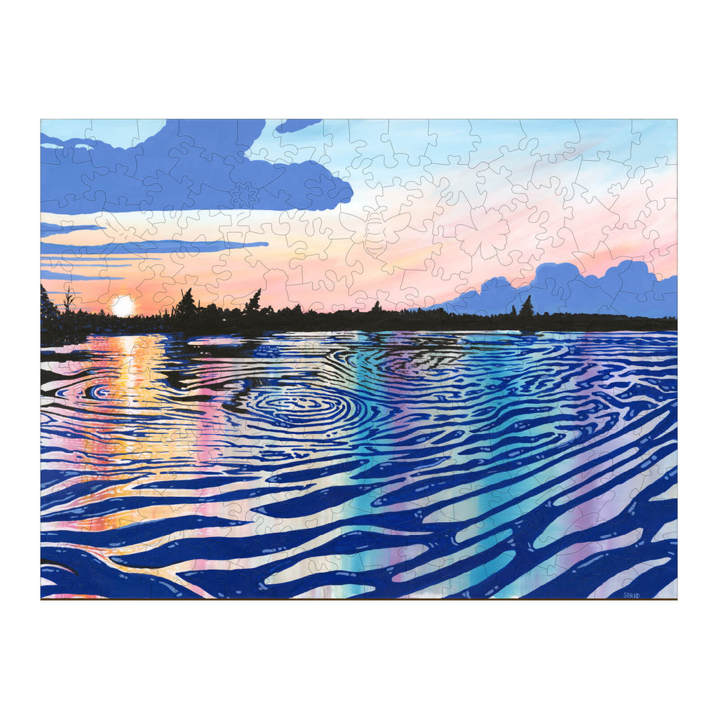 Black Rapids View - By Artist Sarah Bradfield