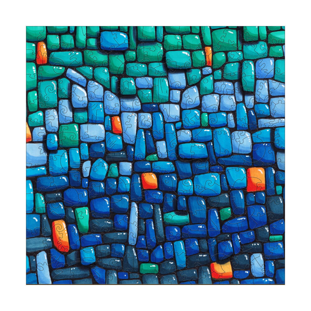 Blue Wall - By Artist Erin Desjardine